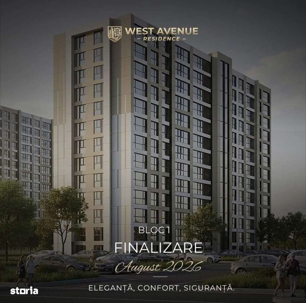 West Avenue –3 camere, parc privat, 10 min West Gate Business District - Imagine principală: 1/12