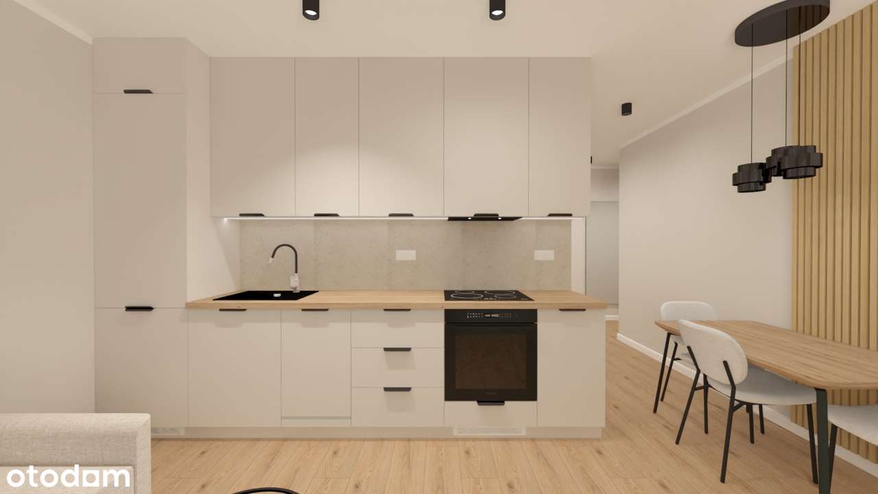 Trzy pokoje +salon z aneksem kuchennym, ul. Kasprzaka, 1 piętro. - Pełny obrazek: 5/19