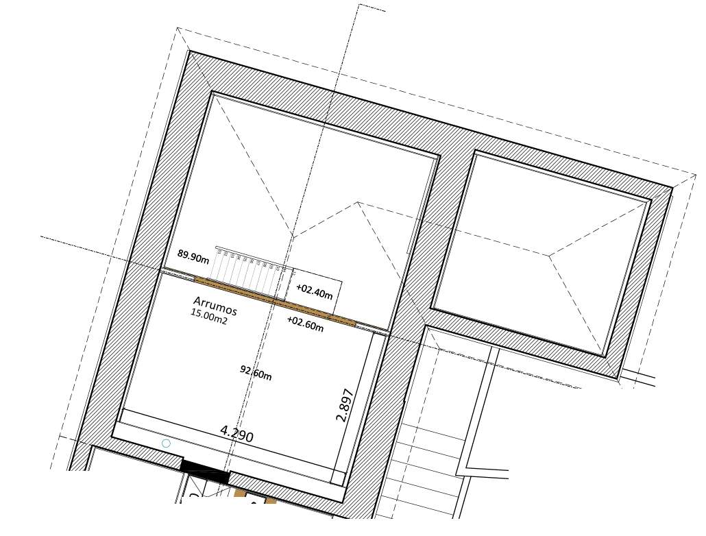 Fração T1+1 Mezanino, Pé-Direito Duplo, Vista Rio e 2 Lugares Parque-7
