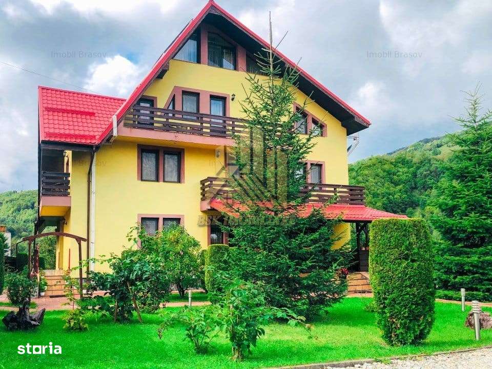 Casa de vanzare Moieciu Bran, langa Castel – Ideal pensiune, comisio - Imagine principală: 1/17