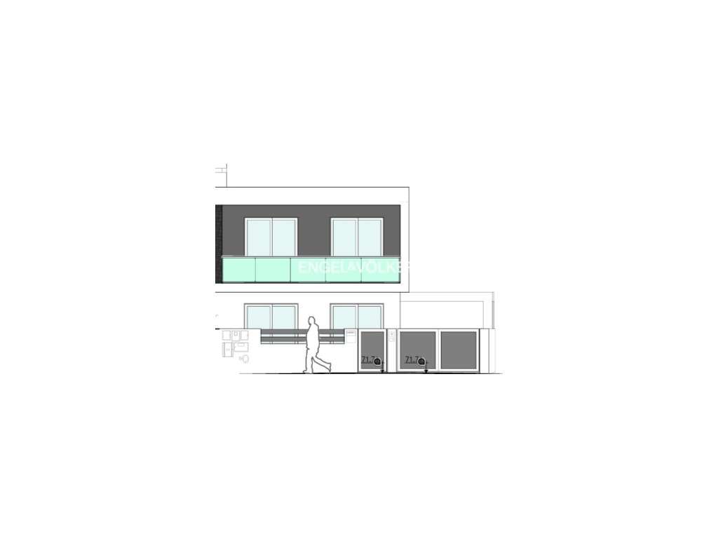 Moradia Geminada T4 com piscina em Fernão Ferro - Grande imagem: 2/10