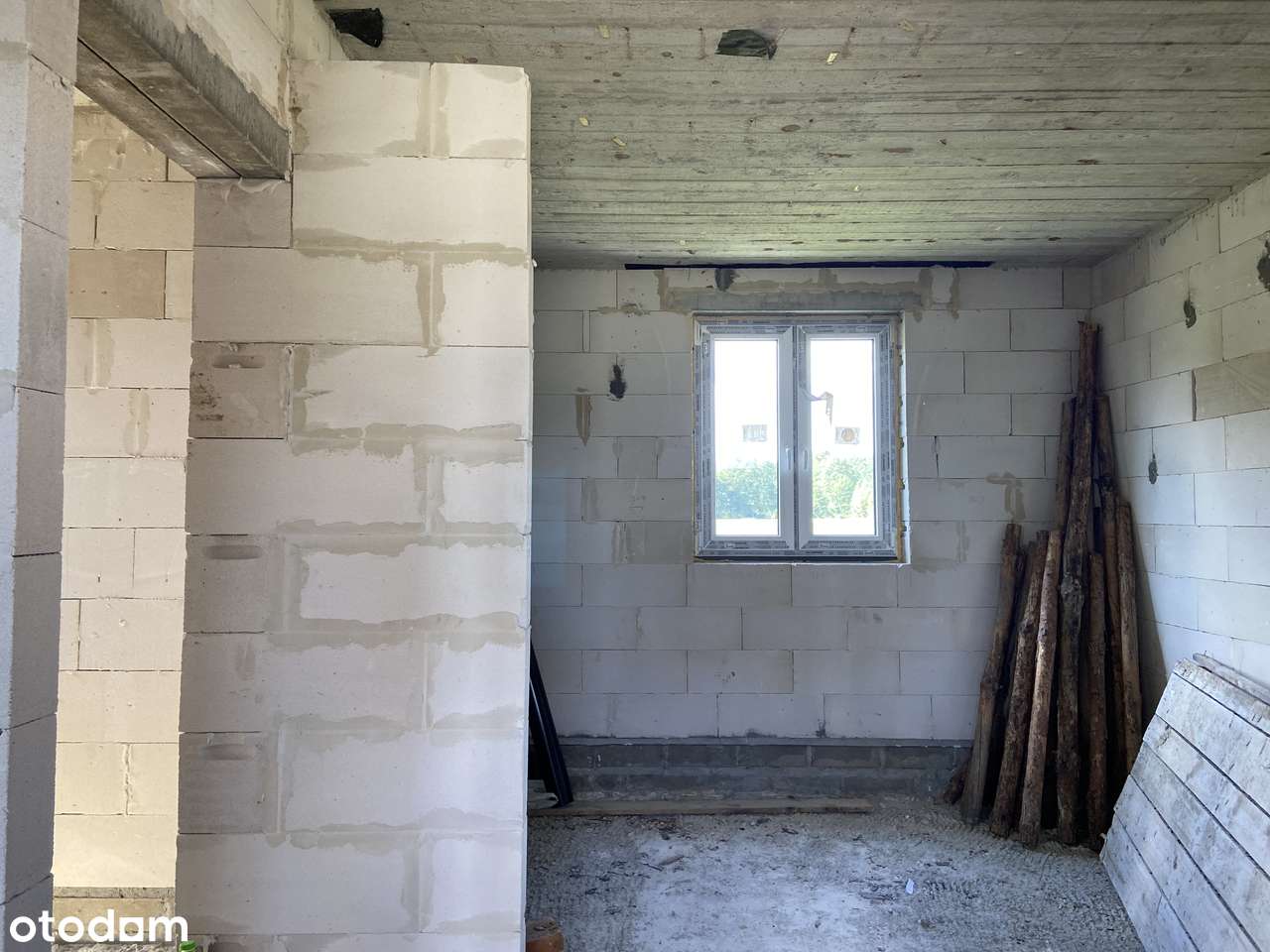 Dom wolnostojący w stanie surowym 113m2 | działka 1263m2 | Franciszków-5