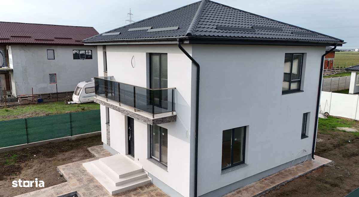 Casă modernă | de vânzare P+1 | 420 mp - 4 camere | Comuna Berceni - Imagine principală: 4/18