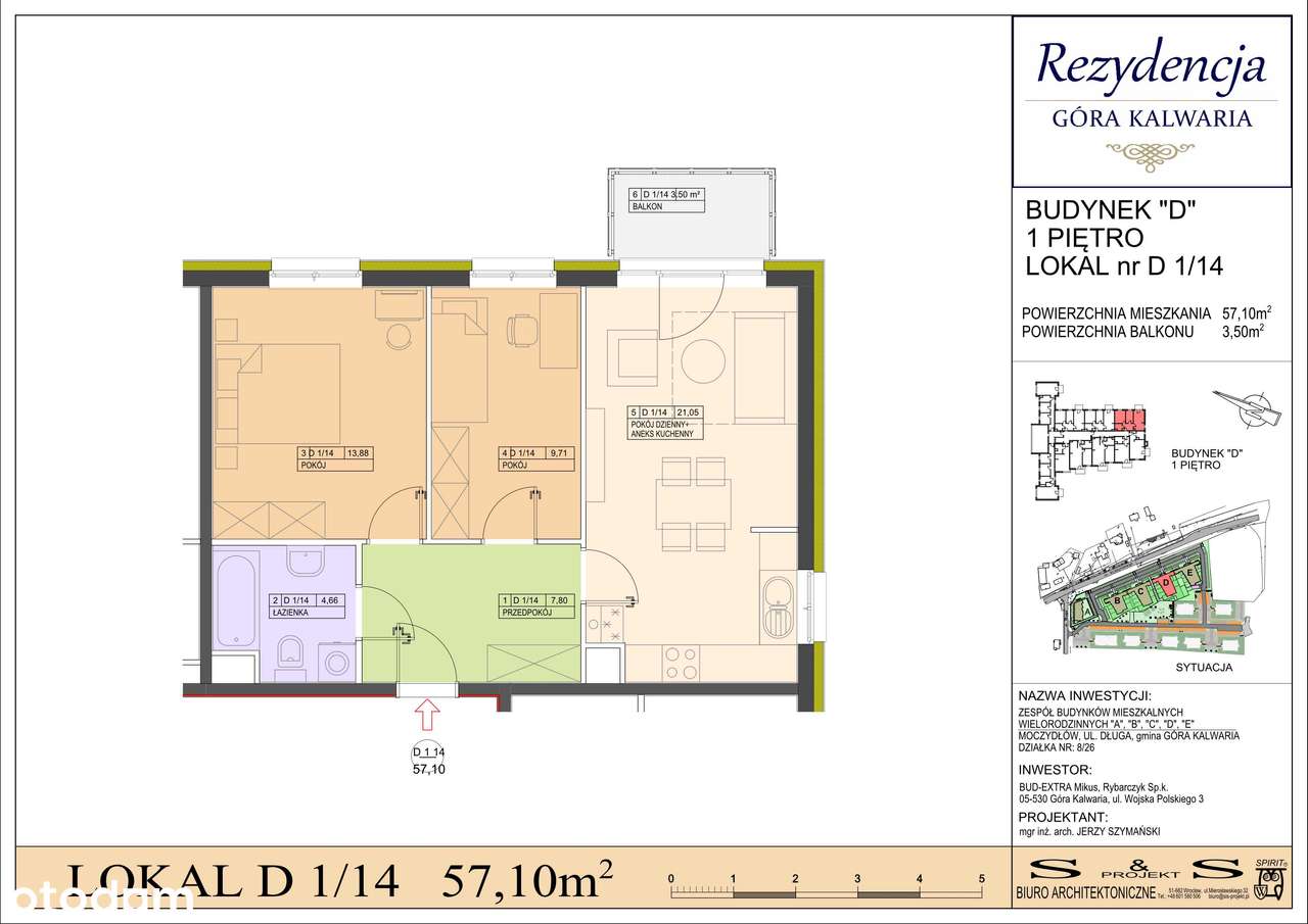 Rezydencja Góra Kalwaria | 3-pok. | D_14 - Pełny obrazek: 2/9