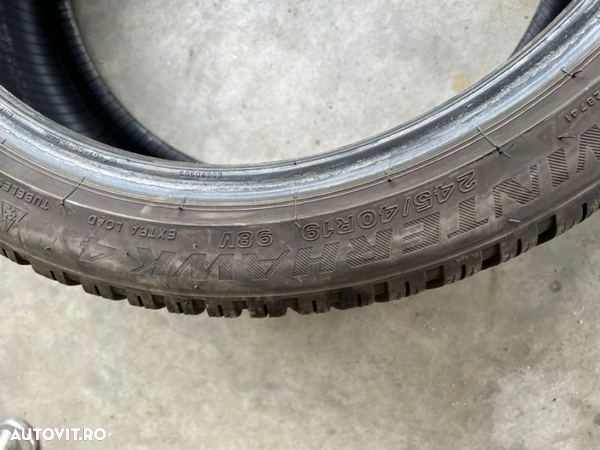 vand 2 anvelope 245/40/19 firestone de iarnă la 6,5mm - 4