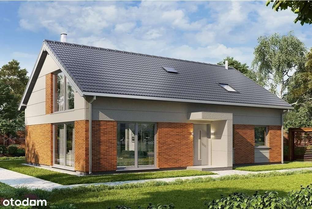 Nowy dom w sąsiedztwie lasu (gm. Stepnica)-11