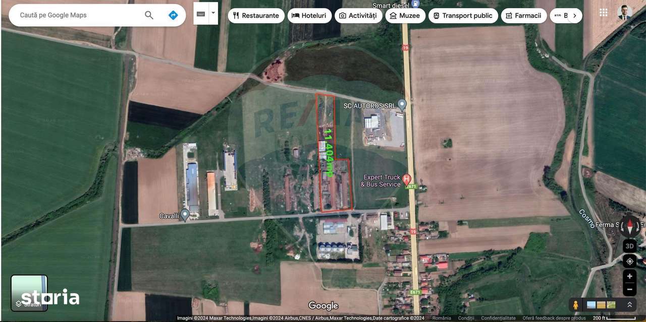 Teren 11404 m2 , Biharia la 1km de autostrada A3 si 300m de centura-0