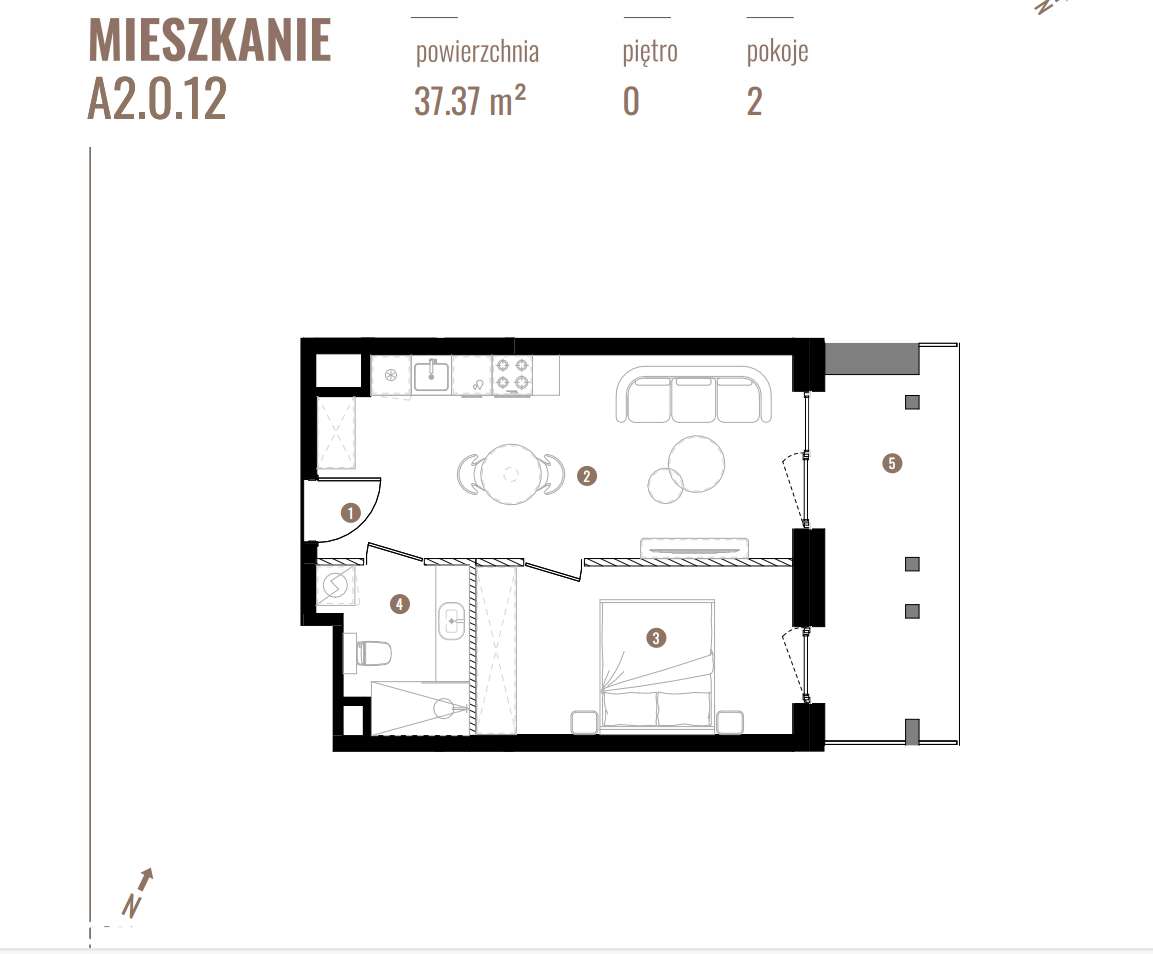 Zamieszkaj w idealnej lokalizacji, enklawa na Grundmanna. - Pełny obrazek: 2/7