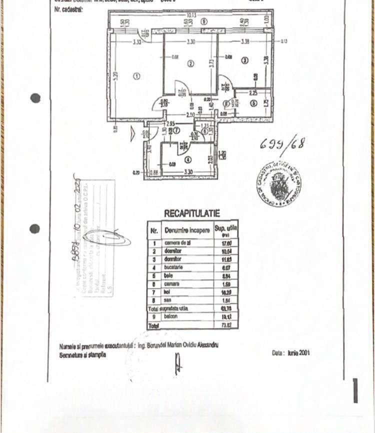 Apartament 3 camere de vanzare, complet renovat, Drumul Taberei-8