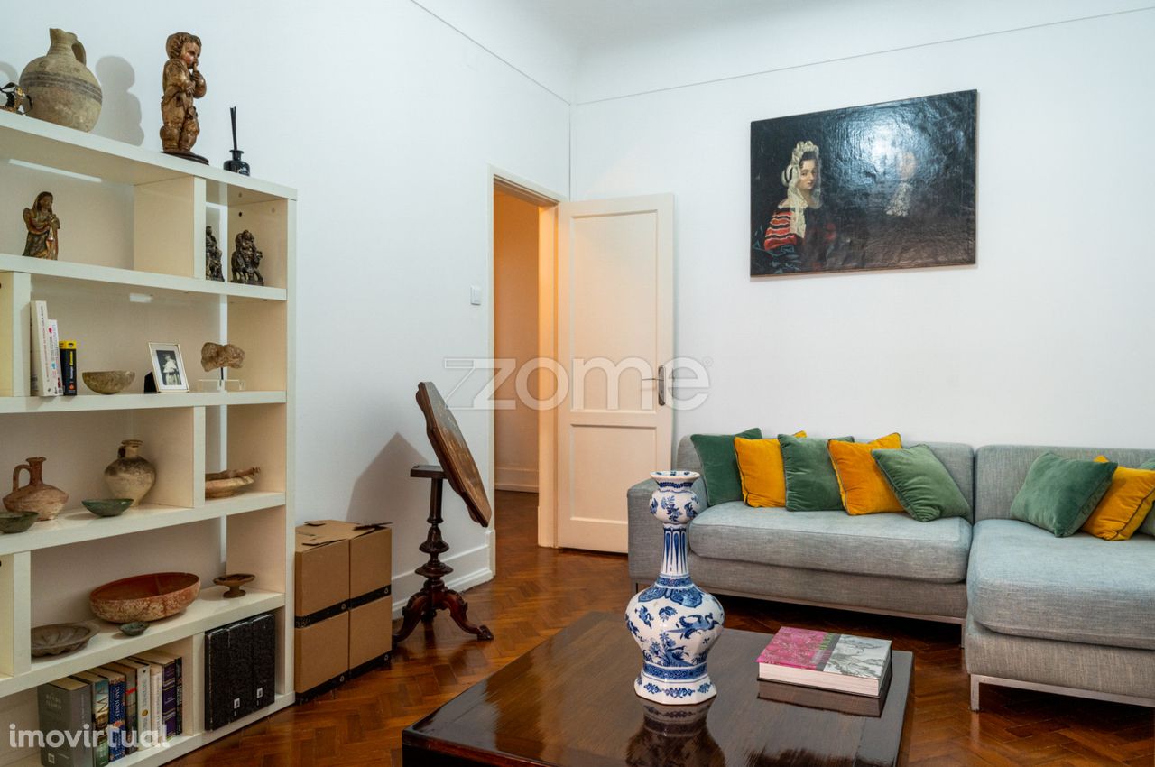 Excelente Apartamento T3 nas Avenidas Novas em Lisboa