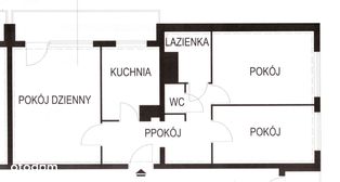 3 pokoje, duży balkon, 55 m2, przy jeziorze 0%