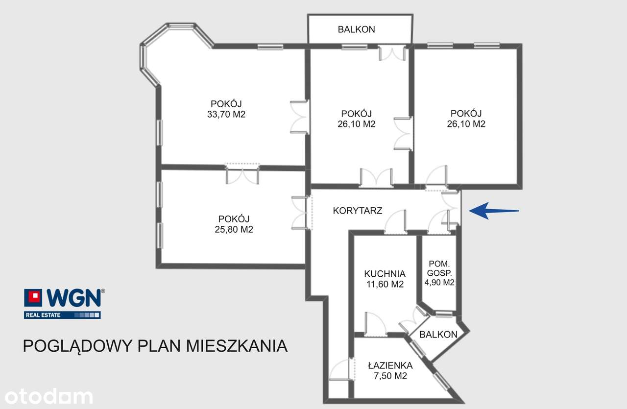 Stylowe mieszkanie w kamienicy | 160 m2 | 4 pokoje | Jeżyce-19
