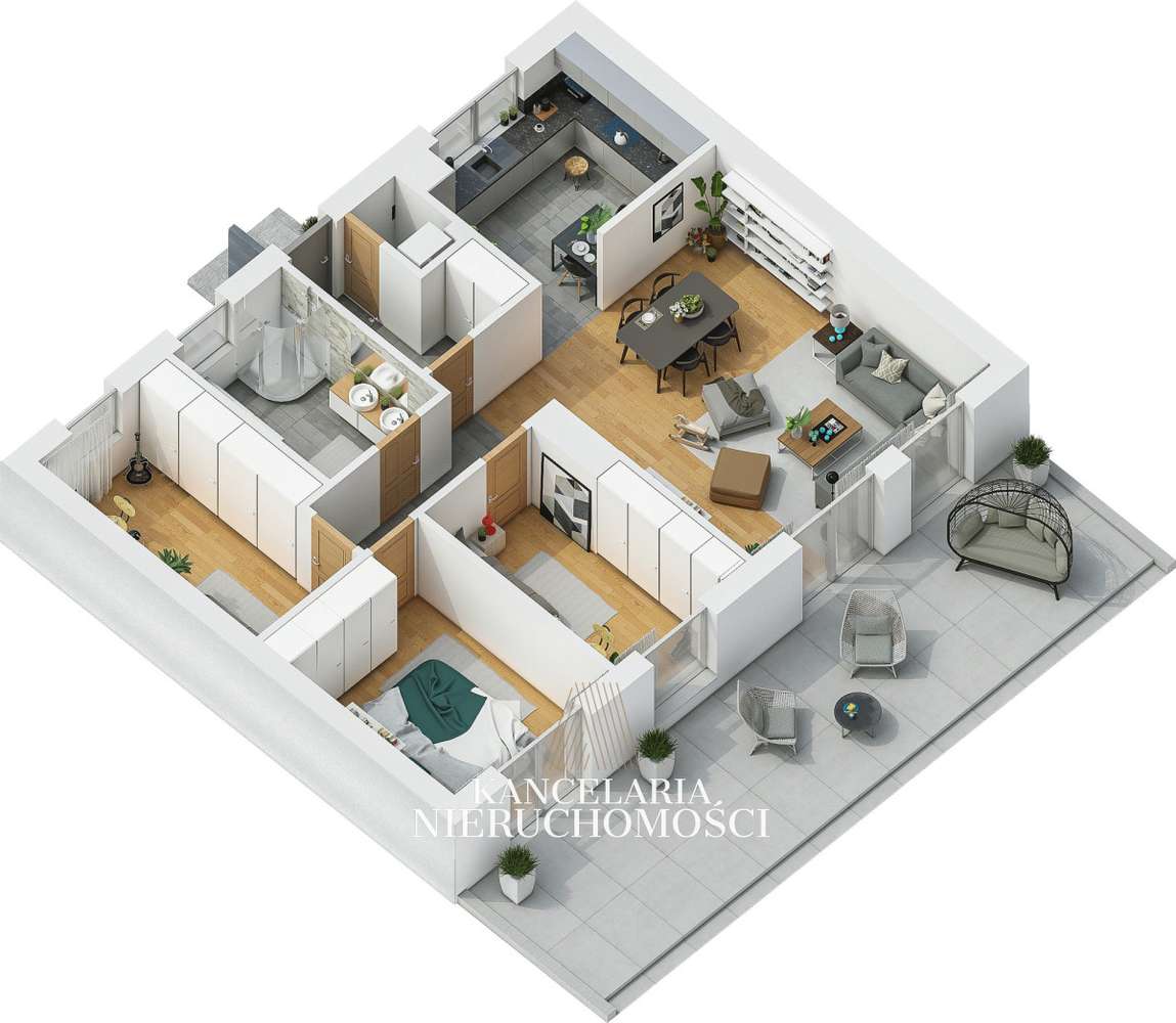 Parterowy Dom w Nowoczesnym Wydaniu - Pełny obrazek: 4/6