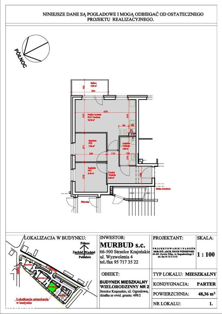 Jedno z wielu mieszkań na Osiedlu M4 ul. Ogrodowa - Pełny obrazek: 5/20