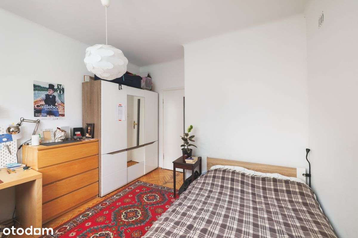 Klimatyczne 2|3 pokoje w kamienicy Mokotów balkon-4