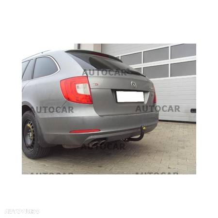 Carlig de remorcare pentru SKODA SUPERB - 4/5 usi, combi - sistem semidemontabil -cu suruburi -  din 2008 - 5