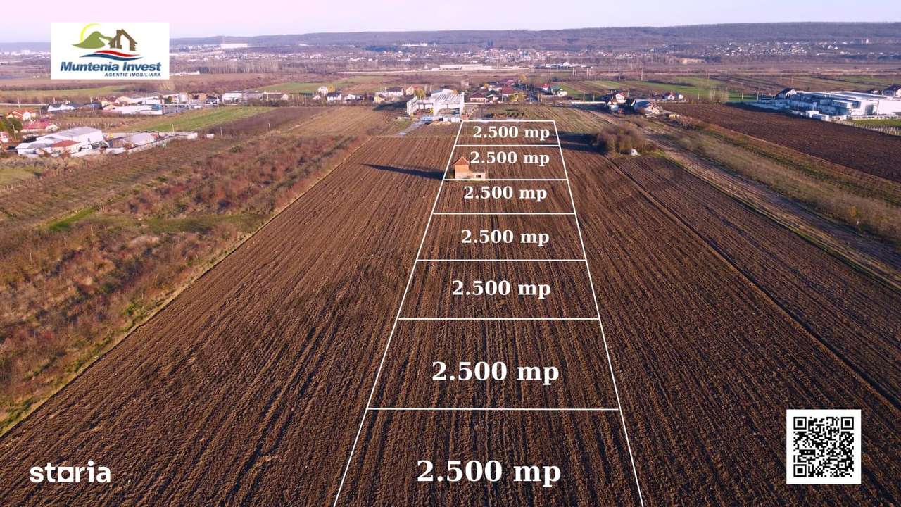 Teren Micești, lângă Mărăcineni – acces direct din DN73-5