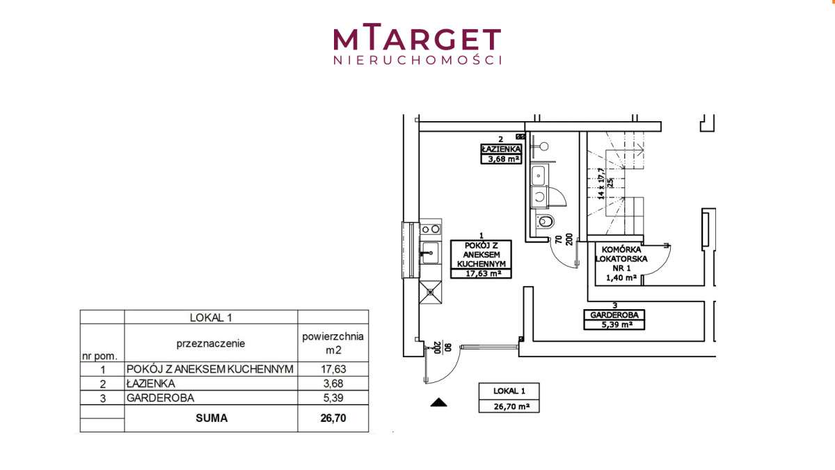 Kawalerka 26m2 w  super lokalizacji - Pełny obrazek: 4/9