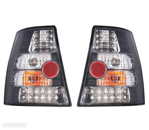 FAROLINS TRASEIROS LED GOLF 4 MK IV VARIANT 97-03 PRETO - 1