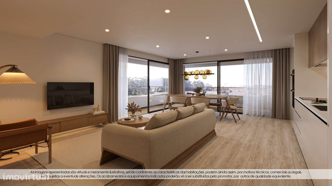 Apartamento T3 em Construção Avançada — Custóias, Matosinhos-31