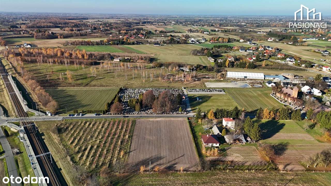 Inwestyczyja Działka 0,55 ha Motycz pod USŁUGI-4