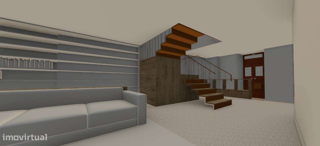 Moradia T4+1 c/ Projeto Aprovado em Zona ARU no Centro Histórico - Grande imagem: 4/59