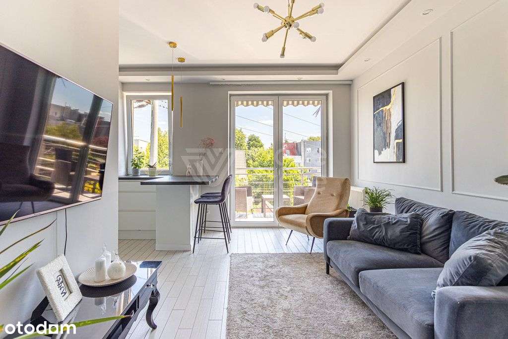 Mieszkanie z dużym tarasem | Blisko Pkp | 15 km do-1