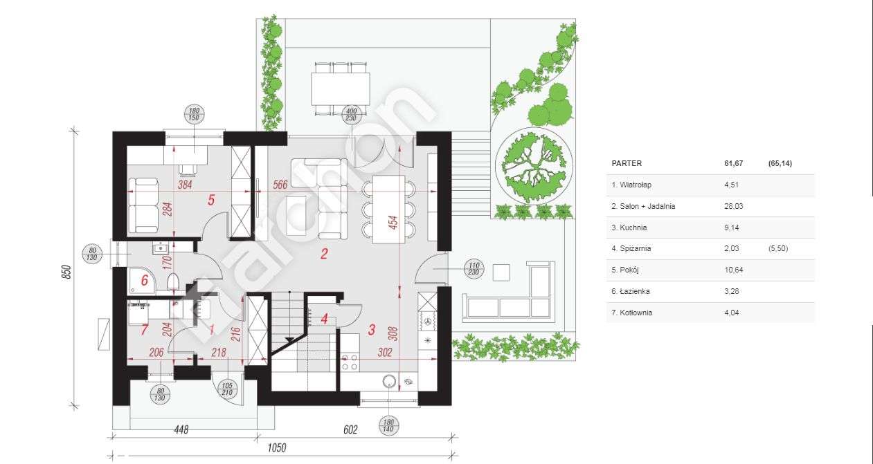 Dom na północy Głogowa, Media, Asfalt - Pełny obrazek: 4/5