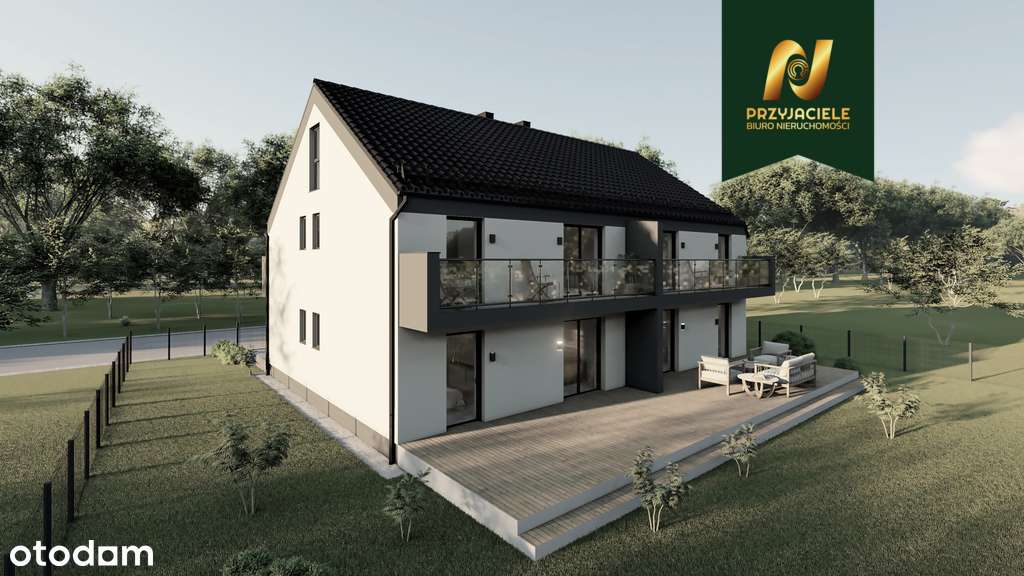 bliźniak na dużej działce pod Gdańskiem Kobysewo - Pełny obrazek: 5/16