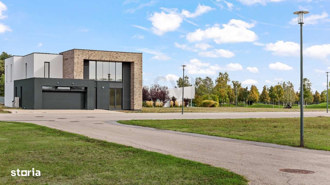 Casa de vanzare in Dumbrava Vlasiei Arhitectura contemporana - Imagine principală: 1/15
