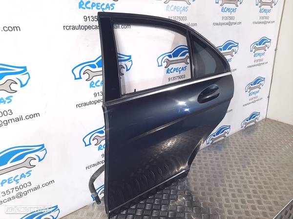 PORTA PORTAS TRASEIRA TRÁS ESQUERDA A2047302100 2047302100 MERCEDES BENZ CLASS C W204 SEDAN CARRO FECHO ELEVADOR MOTOR PUXADOR VIDRO - 13