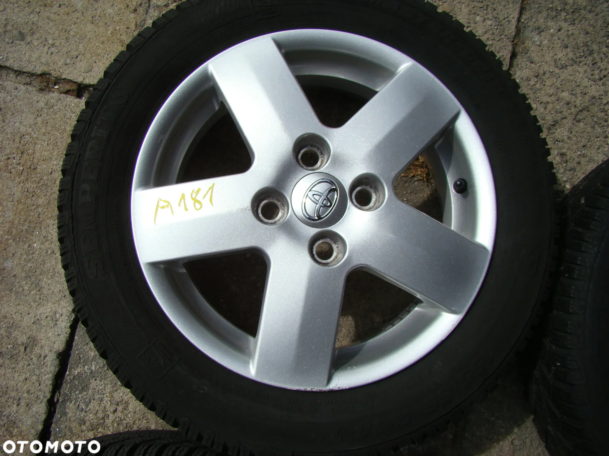 a181 4x100 Toyota Aygo Peugeot 107 Citroen C1 4,5Jx14 zima 155/65 R14 - 5