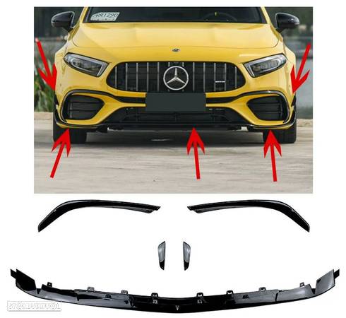 Spoiler Frontal Mercedes-Benz Classe A A45 AMG | W77 - 1