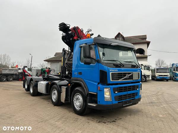 Volvo FM 440 8x2 euro5 Hakowiec HDS do złomu drewna zrabki - 14