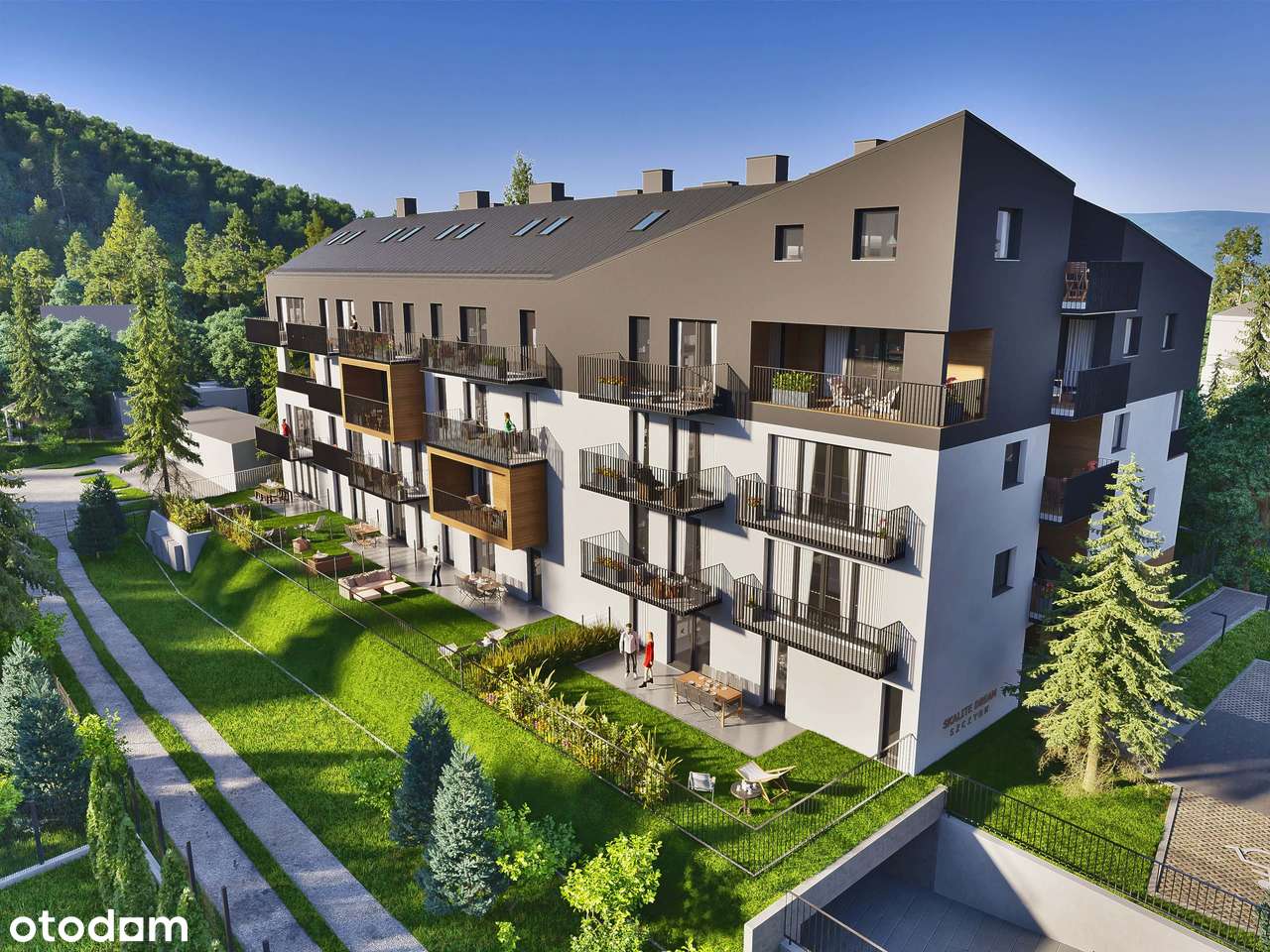 Kawalerka z dużym ogródkiem w Szczyrku! Idealna pod inwestycję!-0