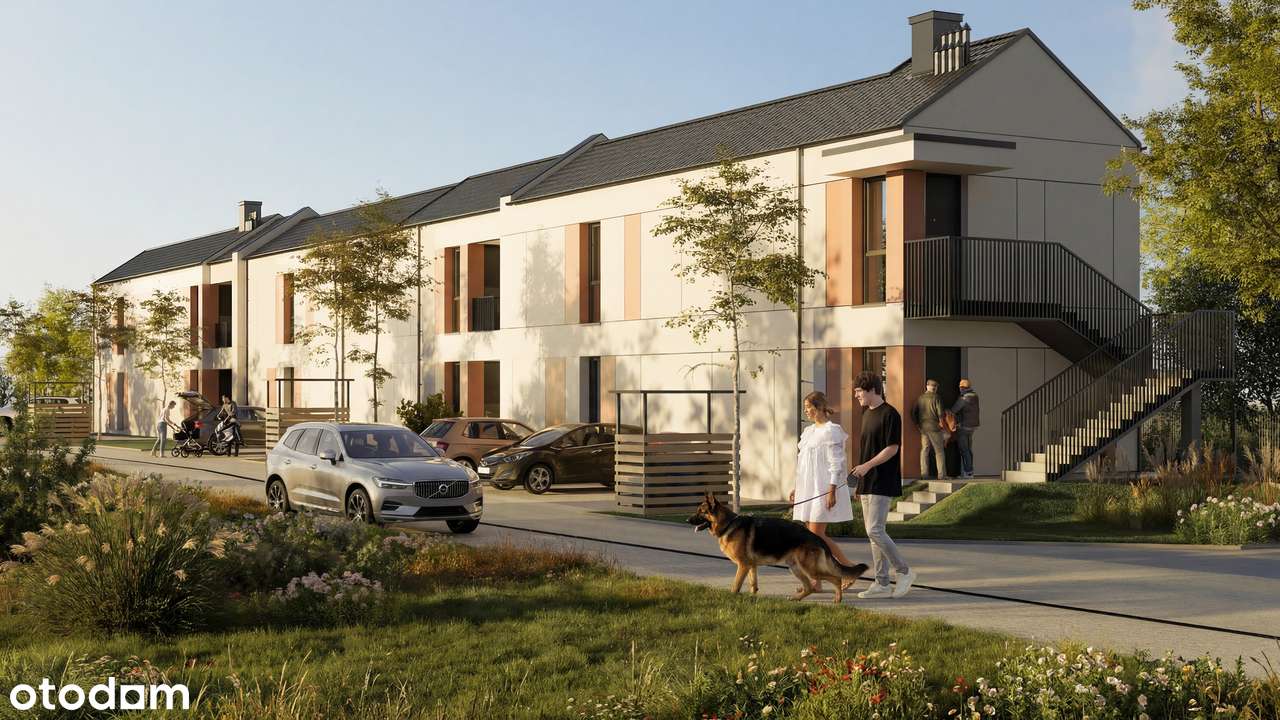 Bezczynszowe mieszkania – Kąty pod Piasecznem z ogródkami - Pełny obrazek: 1/6