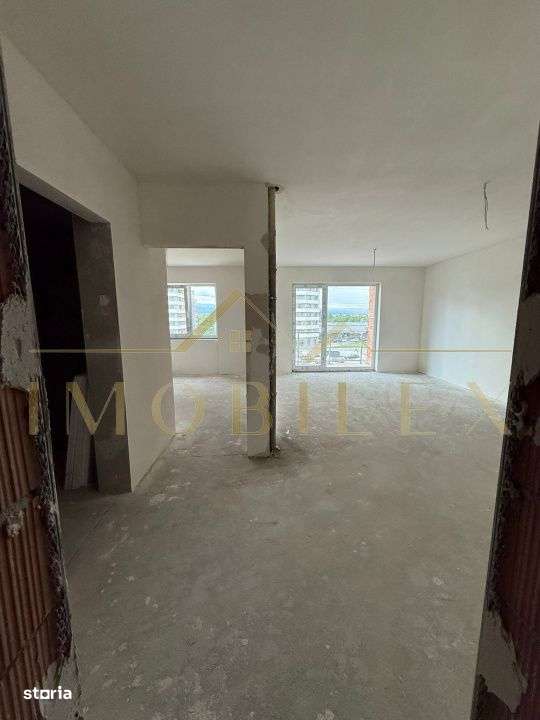 Apartament semifinisat cu 2 camere l zona BMW l Tva inclus - Imagine principală: 1/9