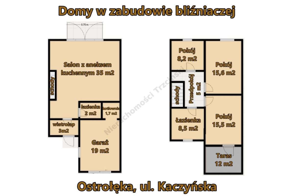 Ostatnie 2 domy w zabudowie bliźniaczej– Ostrołęka-18