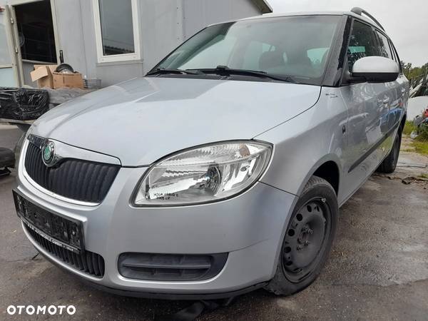 SKODA FABIA II DRZWI LEWY TYŁ LEWE TYLNE LA7W - 14