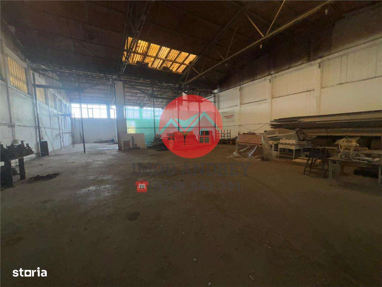 Hala industriala 1000 mp, zona Politia de Frontiera - de închiriat - Imagine principală: 3/10