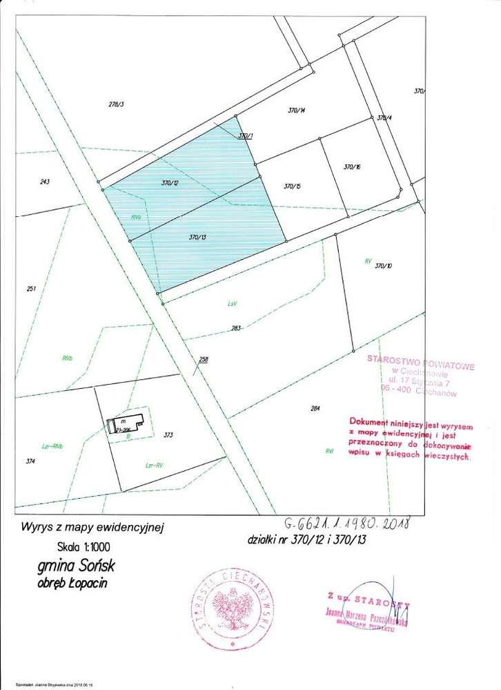 Bezpośrednio ładna działka budowlana 1041 m2-3