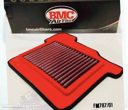 FILTRO AR DESPORTIVO BMC XSR 900 TRACER 900GT YAMAHA TRACER 2015 ATE 2019 FM787/01 - 1