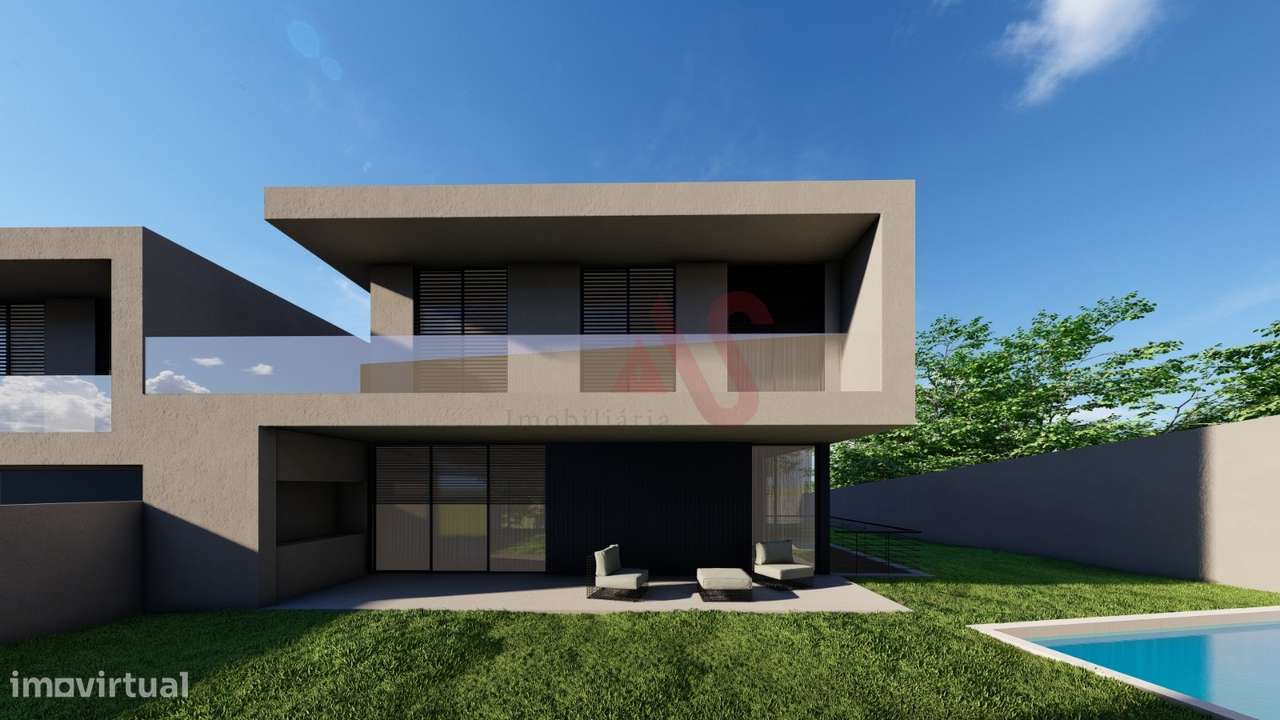 Moradia T5 com Ginásio Piscina e Sala de Cinema localizada em Nogueiró - Grande imagem: 2/14