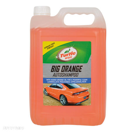 Sampon auto Turtle Wax Big Orange 5L Shampoo - 1