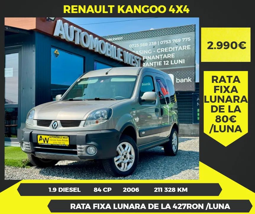 Renault Kangoo 4x4 1.9 dCi Limited 2006