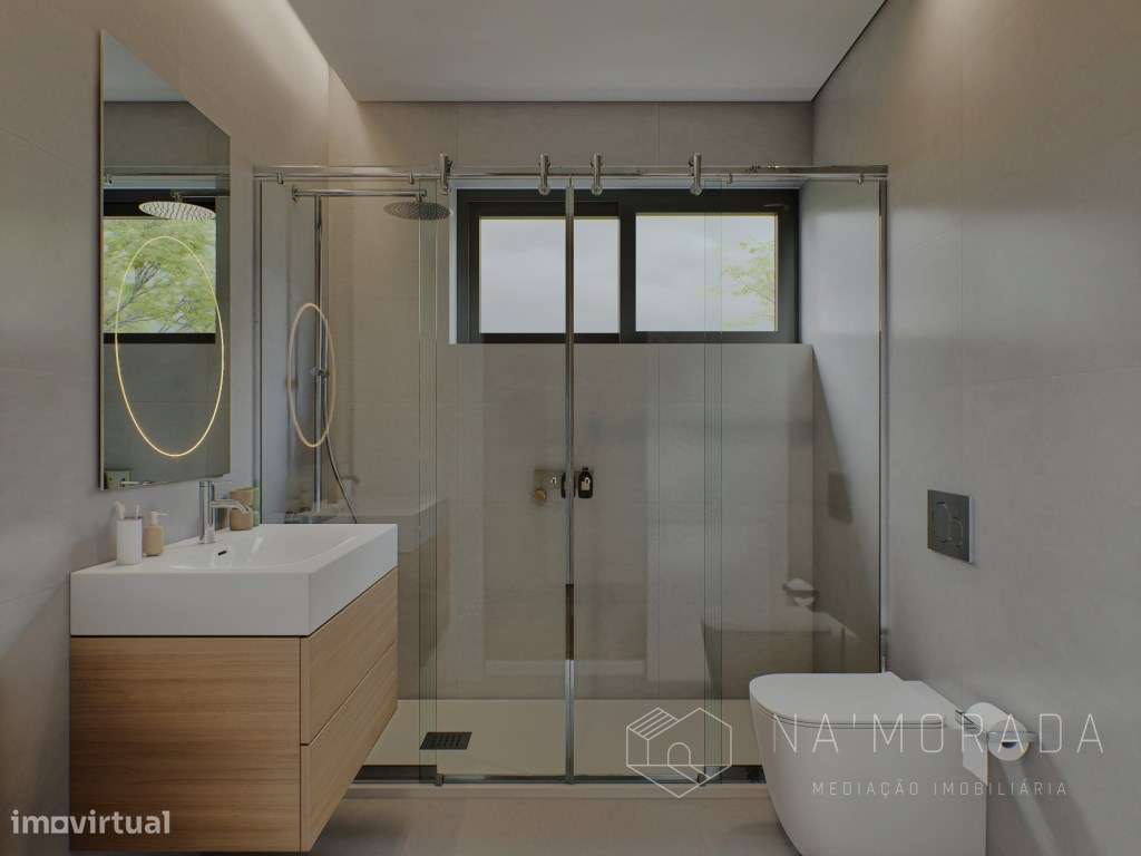 Andar Moradia T3 no 1º andar com terraço e garagem fechada - Grande imagem: 5/14