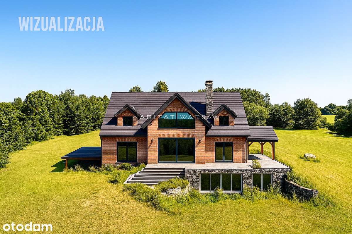 Dom z potencjałem w otoczeniu jeziora i lasu-5