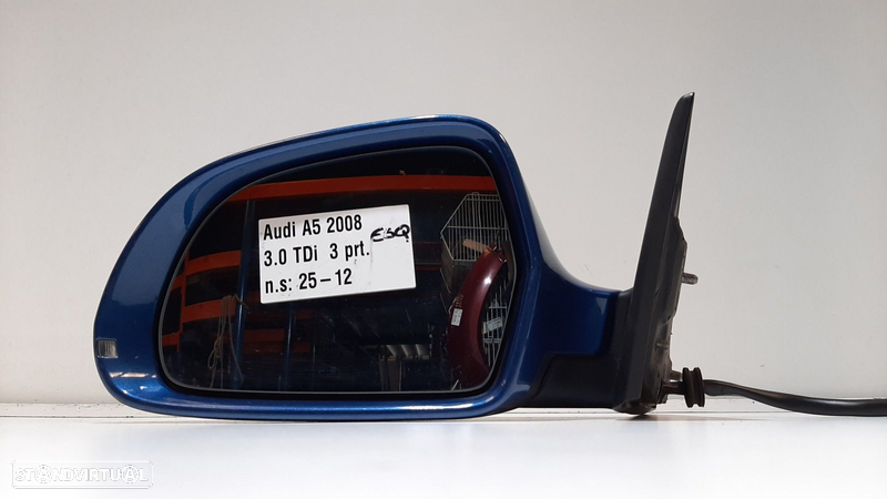 Espelho Retrovisor Esq Audi A5 (8T3) - 1