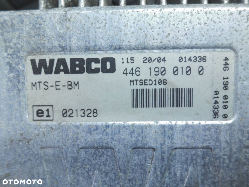 Mercedes Citaro Setra Wabco MTS E BM Moduł Drzwi Numer katalogowy części 4461900100 - 2