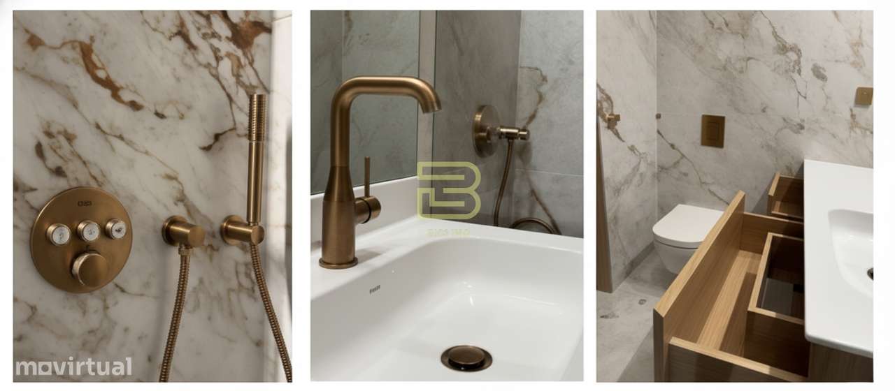 T3 em Leça da Palmeira : Luxo, Espaço e um Terraço Privativo de 20m² à-10